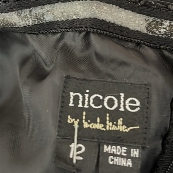 Nicole by Nicole Miller Silk Halter Neck Empire Waist Dress - Picture 7 of 12